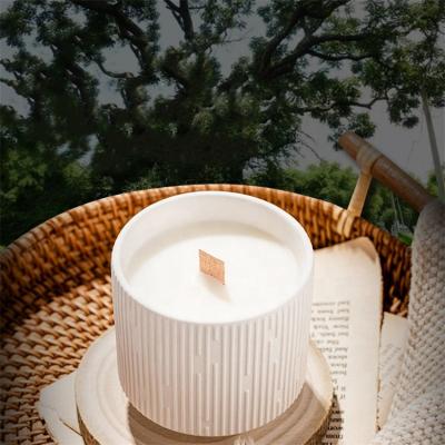 China Eco - Friendly INS Private Label Coconut Candle Soy Wax Scented Candles for sale