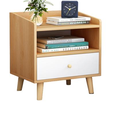 China Nordic simple modern small nightstands mini cabinet bedside table bedroom storage cabinet for sale