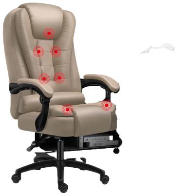 China (Height)Adjustable Computer Chair With Reclining Backrest Swivel Seat Executive Office Chair Comfortable Lift Gaming Chair With Massage Function for sale