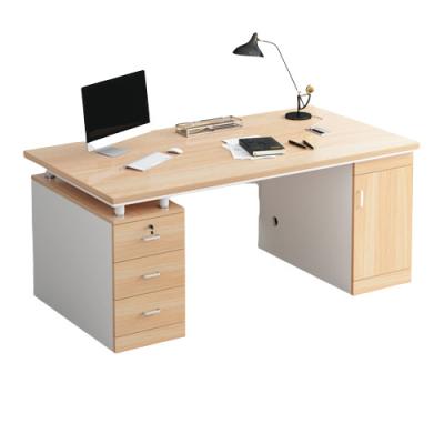 China Hot selling office furniture expandable with drawers and doors modern manager table and chair combination manager desk table for sale