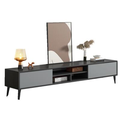 China With drawers TV cabinet and coffee table combination side cabinet living room furniture modern minimalist TV stand with storage for sale