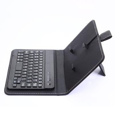 China Mini Mobile Phone Keyboard Laptop Keyboard Wireless Keyboard Case Protector Leather Case for sale