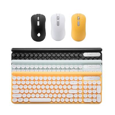 China For Laptop Ultra Slim Mini Portable Keyboard and Mouse Set For Desktop Gaming 2.4G Wireless Keyboard Mouse Combos for sale