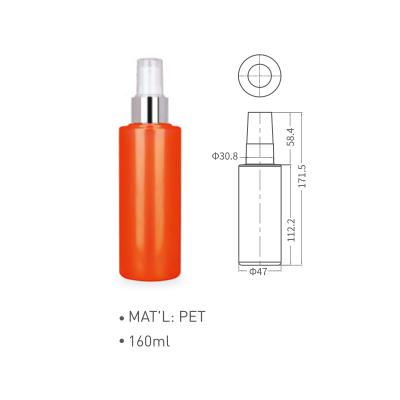 China Personal Care Sprayer Bottle 30ml 50ml 70ml 100ml 150ml 170ml High Quality Cosmetic Sprayer Bottle PP Pump San petg San Pet HDPE for sale