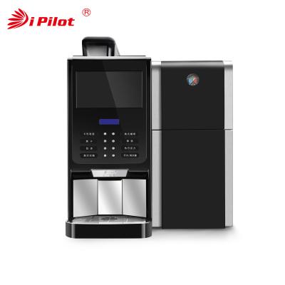 China Paris E2S Commercial Golden Espresso Coffee Vending Machine With Fresh Milk for sale