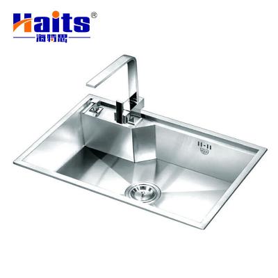 China Without Faucet Germany Style Hot Sales SUS304 Stainless Steel Hand Made Sink for sale