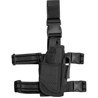 China Tactical Drop Leg Thigh Holster Drop Leg Holster, Adjustable Left/Right Thigh Gun Gun Holster Durable Nylon Fabric, for sale