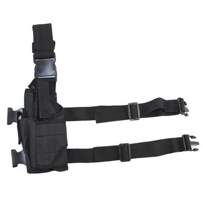 China Drop Leg Thigh Holster Drop Leg Holster for Pistols Tactical Thigh Rig Gun Holster with Adjustable Magazine Pouch Left/Right Hand for sale