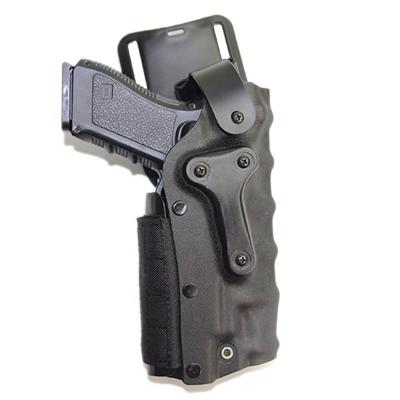 China Polyester Adjustable Tactical Universal Gun Holster Airsoft Holster Belt Holster Hunting Accessories for sale