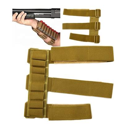 China Factory Wholesale 600D Nylon+Elastic Nylon Band Adjustable Armband Hunting Rifle Military Ammo Bag for sale