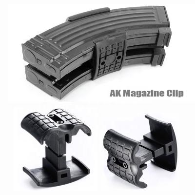 China Hunting Tactical Mag Accessories Dual Link Magazine Coupler AK47 Series Double Magazine Cartridge Parallel Connector for sale