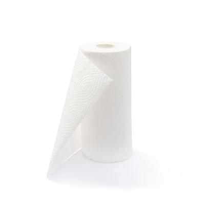 China Wholesale 2 Ply Porcelain Bathroom Eco-Friendly Toilet Paper White Home Cleaning Paper Tissue Paper Roll Kitchen Hand Towels for sale