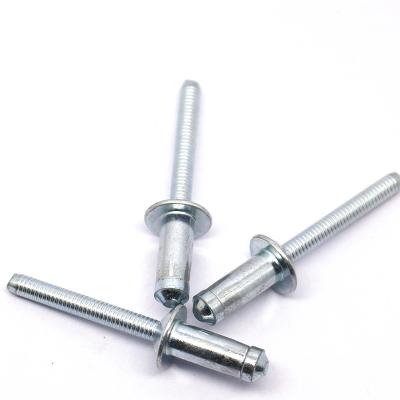 China Hemlock 6.4mm steel steel rivets high strength structural rivet to deliver fastest for sale