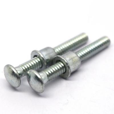 China Galvanized Rail Transport Lock Bolt Carbon Steel Security Bolts /ring Grooved Lock Bolt for sale