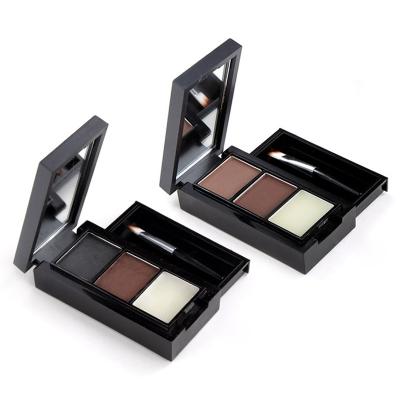 China Factory Wholesale Makeup Brow Gel Brow Waterproof Long Lasting Private Label Powder Eyebrow Shape Powder for sale