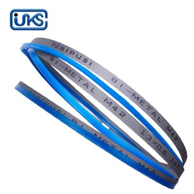 China Cutting wood cutting tools wood band saw blade13mm width M42 bimetal band saw blade for sale