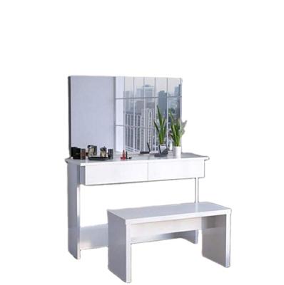 China (Other) adjustable dressing table with LED dressing table with mirror and stool for sale