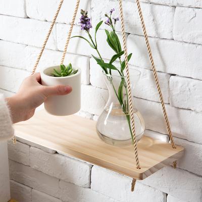 China (Other) Simple Design Adjustable Wall Mounted Floating Wooden Shelf For Living Room for sale