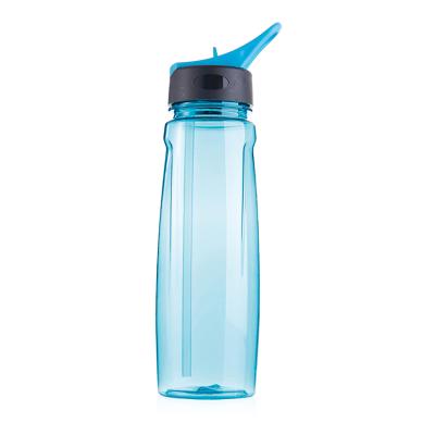 China High Quality Sustainable Leak Proof Portable Direct Drinking Water Bottles 750ml Clear Plastic for sale