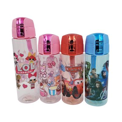 China BPA Free Sustainable Eco Friendly Fancy Plastic Custom 350ml Water Bottle For Kids for sale