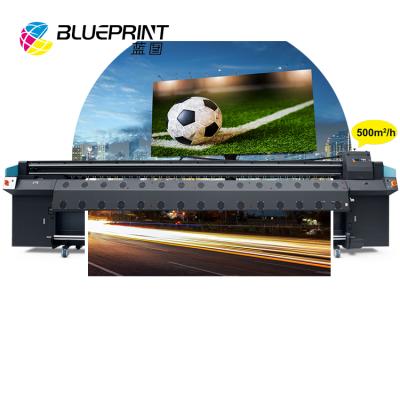 China Indoor Outdoor Advertising 5 Meter 5m Wide Large Format Printer Solvent Equipment With Online Support for sale