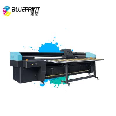 China Hotels Model 3.2m Large Format Printing Machine Digital UV Hybrid Printer High Speed ​​UV Printer for sale