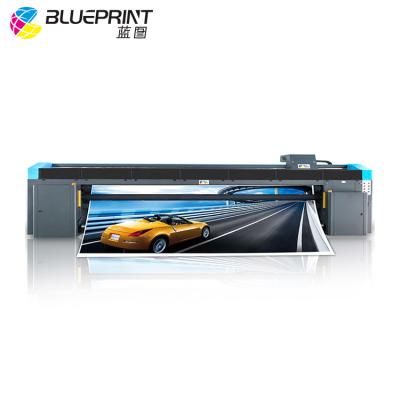 China BLUEPRITN Hotels Roll To Roll Vinyl Banner Printing Machine 5M Large Format UV Printer for sale