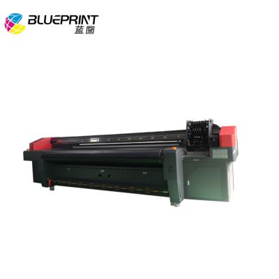 China Hotels Pattern Digital Roll To Roll PVC Flatbed Hybrid UV Printer Printing Machine for sale