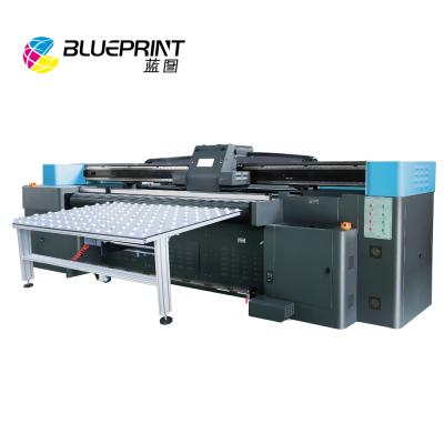 China Hotels 2.5M Large Format Hybrid Flatbed UV Printer and Roll UV Printer with Ricoh G5 for sale