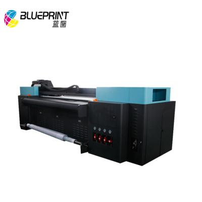 China Hotels Factory Price 2.5m UV Roll To Roll Printer New Printing Uv Hybrid Printer for sale