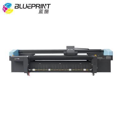 China Hot Sale 3.2M Hybrid Flatbed LED UV Banner Printer for Hotels with Ricoh G5 Printheads for sale