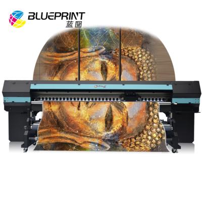 China Long Lifespan MODEL UV Roll Printer for Rolling 3.2m Printing Width Wallpaper for Wall Decoration 3d Printer for sale