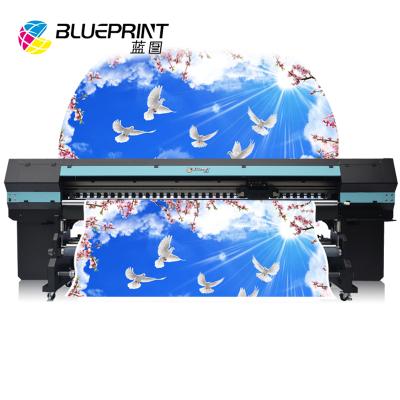 China Long Lifespan MODEL 3.2m UV320 Roll To Roll UV Printer With Led Lamp For Printing Banner 3d Printer for sale