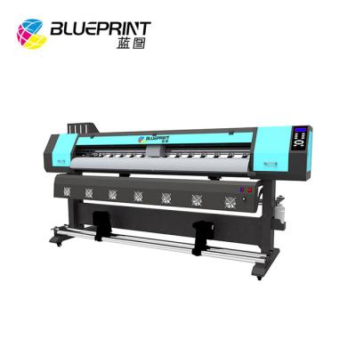 China Indoor Outdoor Advertising Eco Solvent Printer Popular 1.9m Printing Width Plotter Machine / Banner Printing Machine for sale