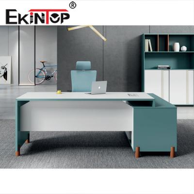 China Customized Ekintop Modern Hot Sale Office Furniture Executive Desk for sale