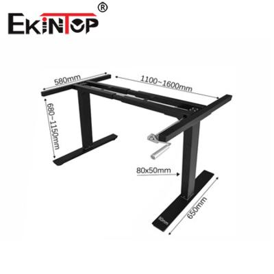 China Ekintop Ergonomic Adjustable Smart Desk (Height) Electric Table Legs Sit Stand Desk for sale