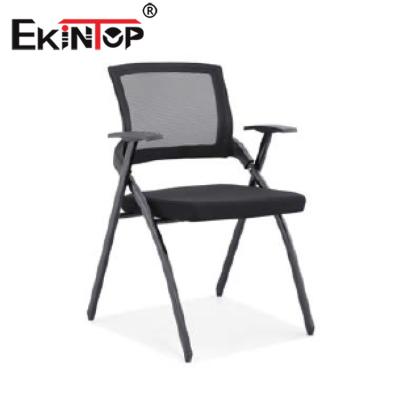 China Ekintop Foldable Modern Hot Selling Foldable Study Chair With Notepad for sale