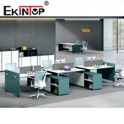 China Modern Desks And Popular Hot Selling Fruniture Ekintop Desk Workstations Made In China for sale