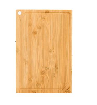 China Europe Super Large Bamboo Chopping Board Heavy Wooden Cutting Board with Juice Reservoir 100% Organic Bamboo Pre-Oil for sale