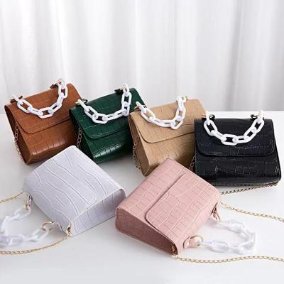 China Shoulder Bags Fashion Cheap Shoulder Bags PU Leather Shoulder Bag Women's Crocodile Pattern Women's Shoulder Bags for sale