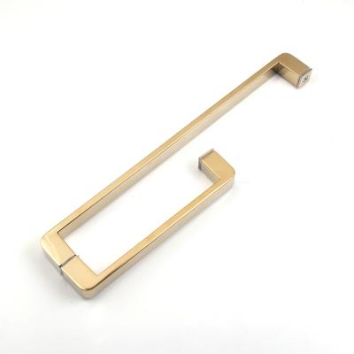 China SS 304 Glass Door Pull Handle for Wooden Doors ISO9001 Certified and Workshop Produced for sale