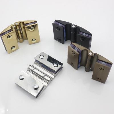 China Standard Door Window Hinges 180 Degree Glass Pool Fence Adjustable Hidden Hinges for sale