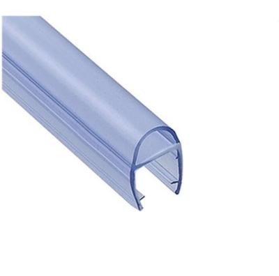 Chine Ascenseur long 6-12 mm Accessoires de salle de bain clairs Douche Porte en verre imperméable à l'eau Météo PVC Strip Seal à vendre