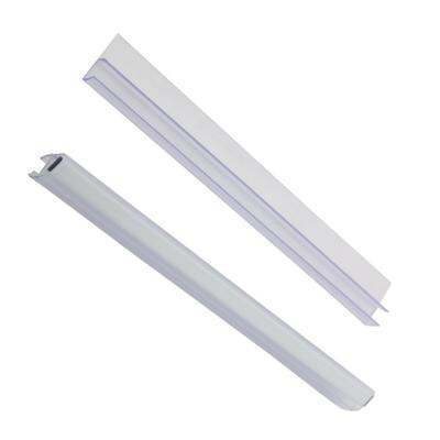 China 8-12mm PVC Waterproof Rubber Glass Shower Door Seal Strip for Normal Length 2200/2400mm for sale