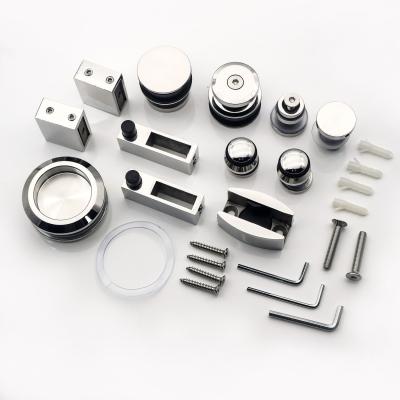 China Square Appearance Style Glass Sliding Door Fittings for Trader Glass Door Hardware for sale