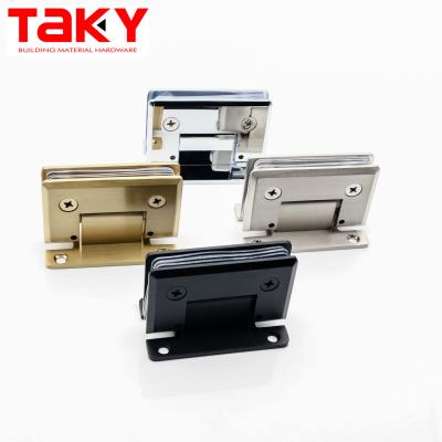 China Bathroom Sliding Door Shower Hinges 135 with Stainless Steel/Zinc Alloy Glass Hinge for sale