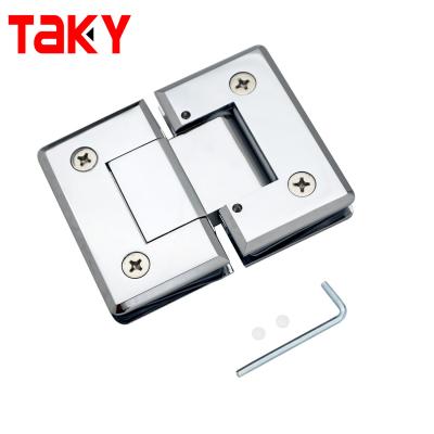 China 180 Degree Stainless Steel Shower Door Glass Clamp Hinge for Long Life Laundry Needs for sale