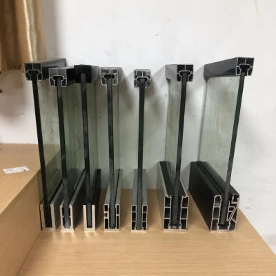 China Other Tray Material Aluminium U Shape Channel for Glass Railing and Balcony Guardrail for sale