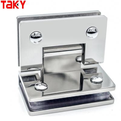 China Stylish Modern Design Glass Door Hardware for Glass to Glass Shower Door Pivot Hinges for sale