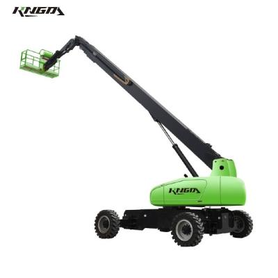 China Portable Aerial Lift Man Lift 48m Working Height Diesel Telescopic Weight 23110Kg for sale